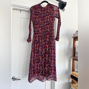 Sézane floral dress